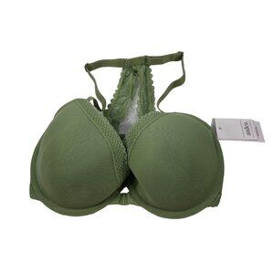 Auden Women's Size 32DD Bra The Ace Lightly Lined Racerback Kiwi Green New